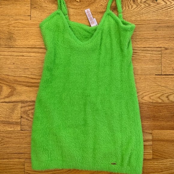 Fenty Furry Mini Dress - Picture 1 of 1